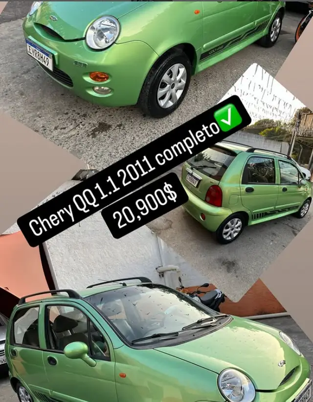 Carro CAOA Chery QQ 2011 1.1 16V