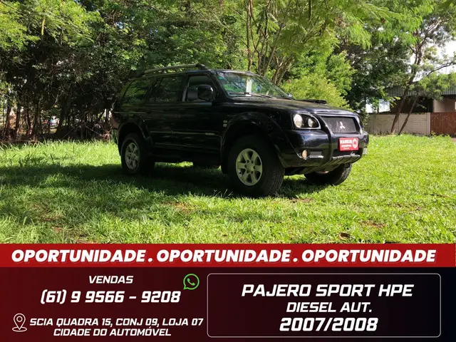 Carro Mitsubishi Pajero Sport 2008 HPE 4x4 2.5