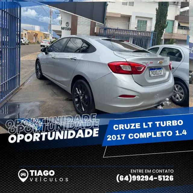 Carro Chevrolet Cruze 2017 LT 1.4 16V Ecotec (Aut) (Flex)