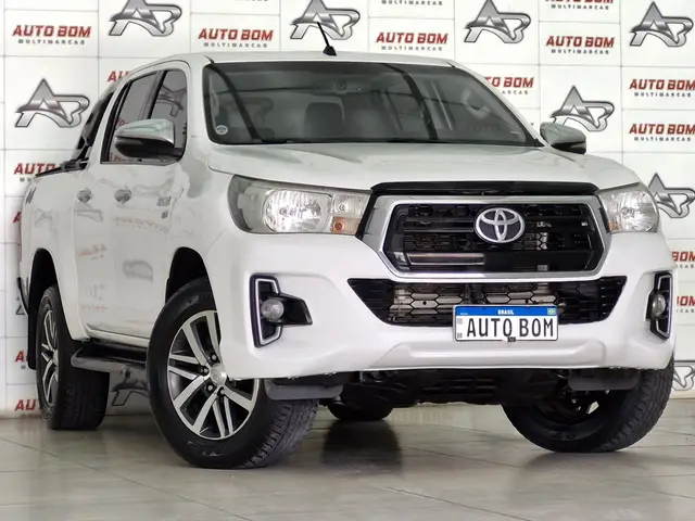 Carro Toyota Hilux Cabine Dupla 2019 Hilux 2.7 SRV CD 4x4 (Flex) (Aut)