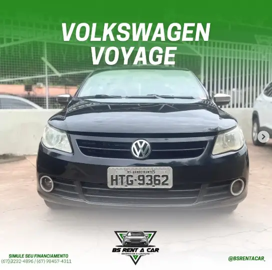 Carro Volkswagen Voyage 2010 1.0 Total Flex