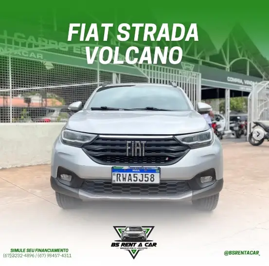 Carro Fiat Strada 2022 Volcano 1.3 CD (Flex)