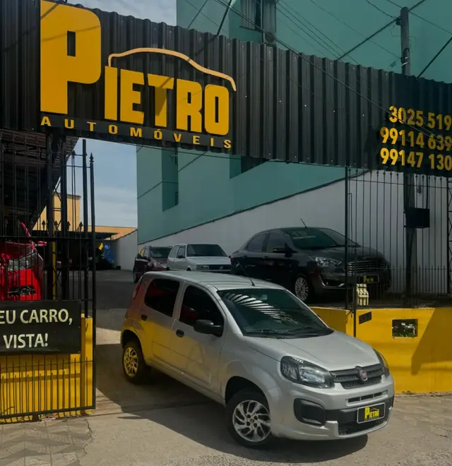 Carro Fiat Uno 2021 Attractive 1.0