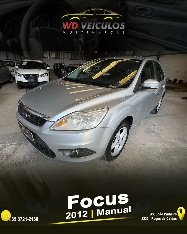 Carro Ford Focus Hatch 2012 GL 1.6 16V (Flex)