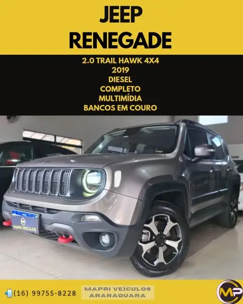 Carro Jeep Renegade 2019 Trailhawk 2.0 TDI 4x4 (Auto)