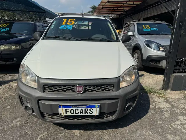 Carro Fiat Strada 2015 Working 1.4 (Flex) (Cabine Dupla)