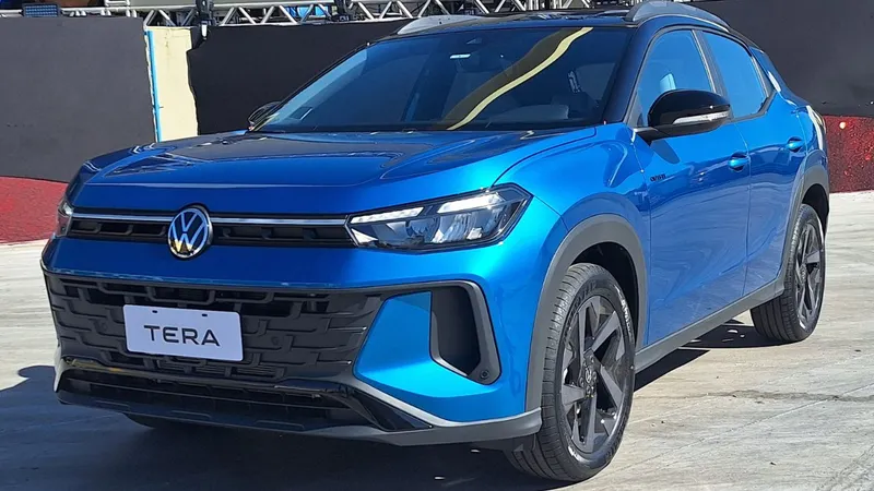 Novo VW Tera 2026 terá motor de Up! e quatro versões no Brasil