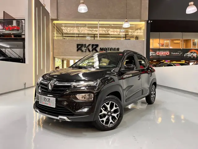 Carro Renault Kwid 2024 Outsider 1.0 12v SCe (Flex)