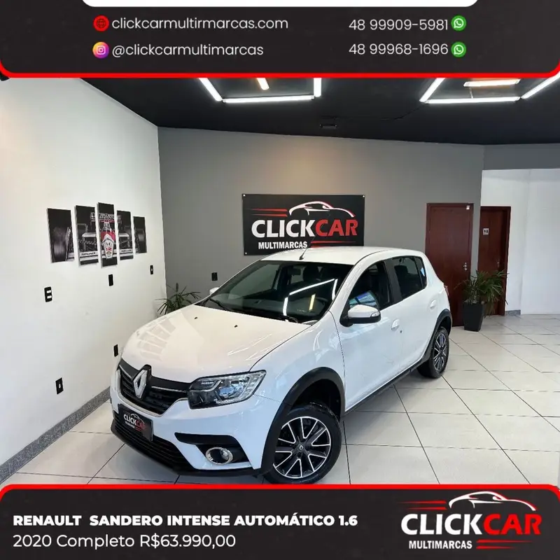 Renault Sandero Intense 1.6 16V SCe (Aut) (Flex)