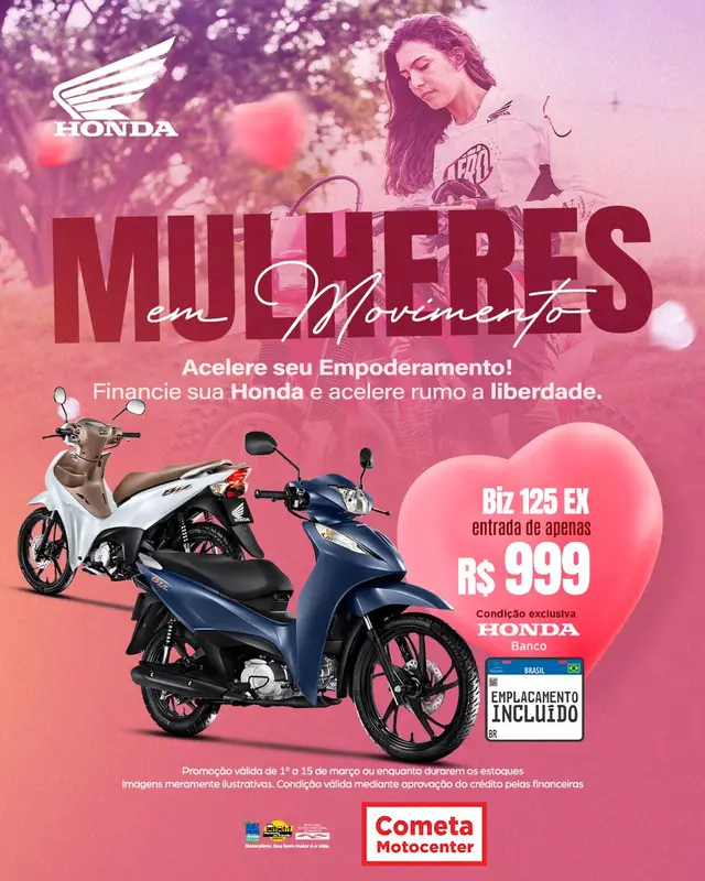 Carro Honda Biz 125 2025 EX