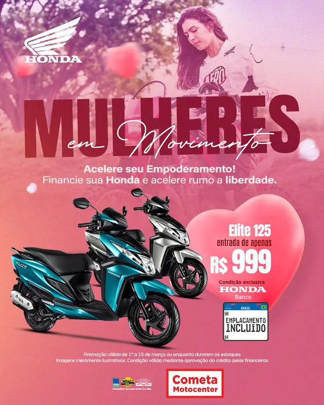 Carro Honda Elite 125 2025 CBS