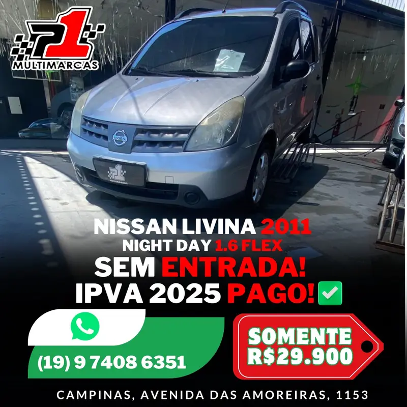 Nissan Livina S 1.6 16V (flex)