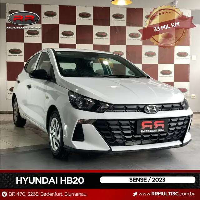 Carro Hyundai HB20 2023 Sense 1.0 (Flex)
