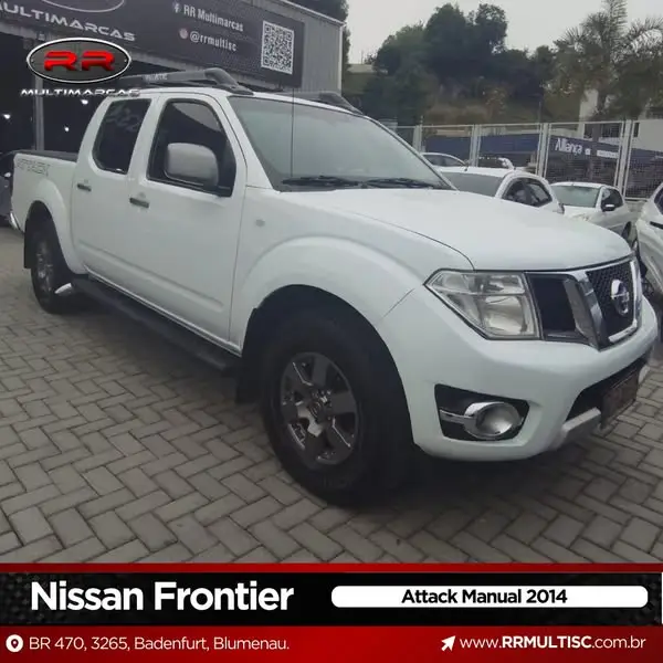 Carro Nissan Frontier 2014 2.5 TD CD 4x4 SV Attack