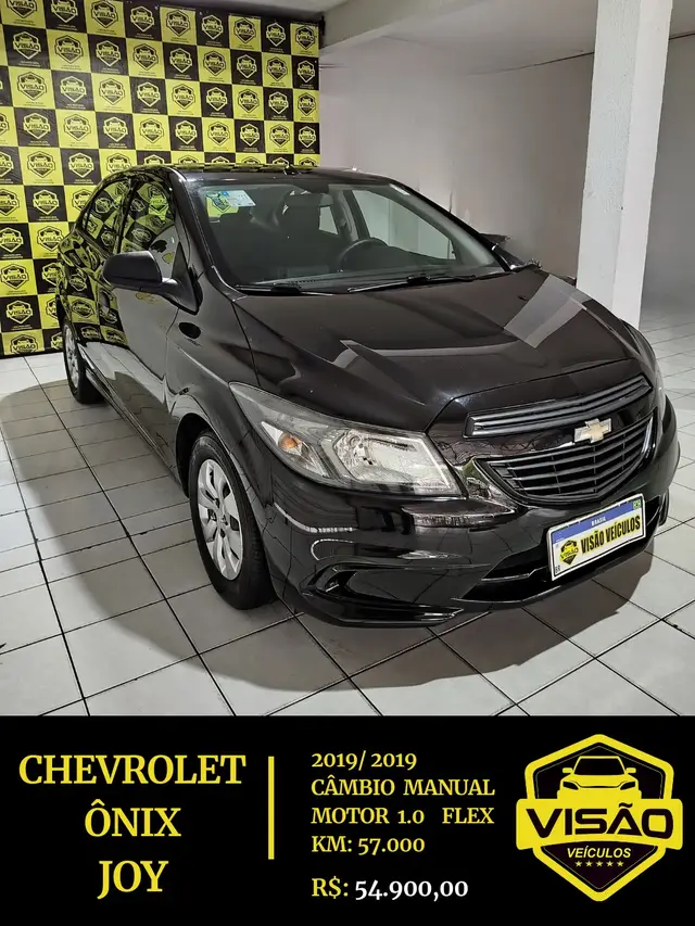 Carro Chevrolet Onix 2019 1.0 Joy SPE/4