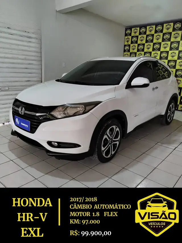 Carro Honda HR-V 2018 EXL CVT 1.8 I-VTEC FlexOne