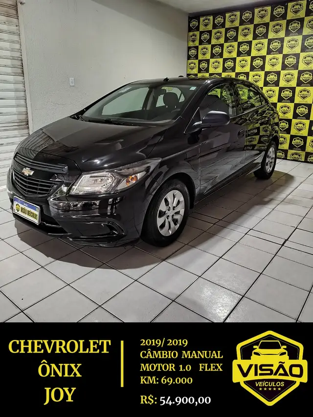 Carro Chevrolet Onix 2019 1.0 Joy SPE/4