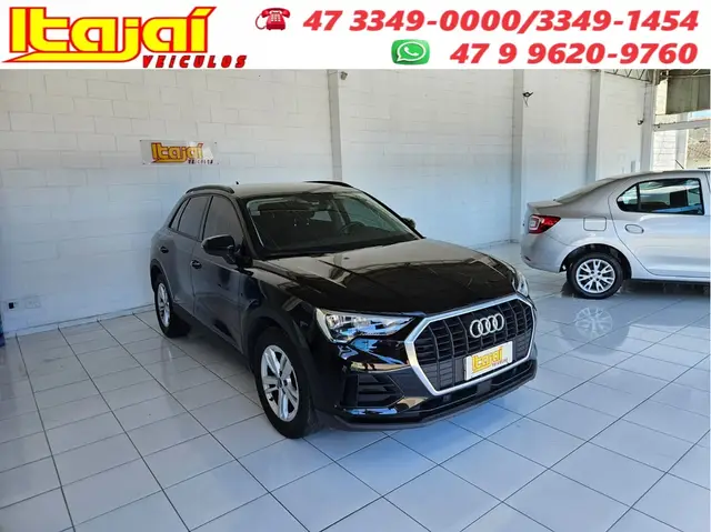 Carro Audi Q3 2021 Black S Line 1.4 TFSI S-Tronic (Aut) (Flex)