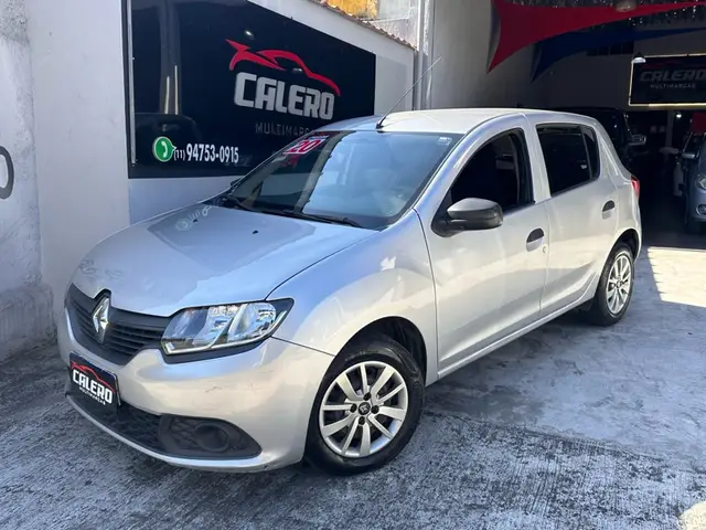 Carro Renault Sandero 2020 Authentique 1.0 (Flex)