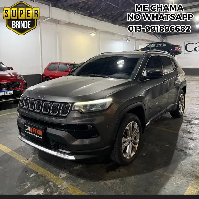 Carro Jeep Compass 2022 Longitude 1.3 T270 (Aut) (Flex)