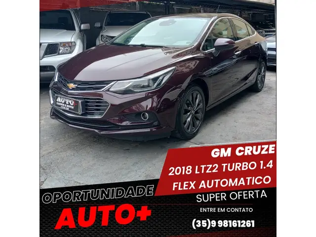 Carro Chevrolet Cruze 2018 LTZ 1.4 16V Ecotec (Aut) (Flex)