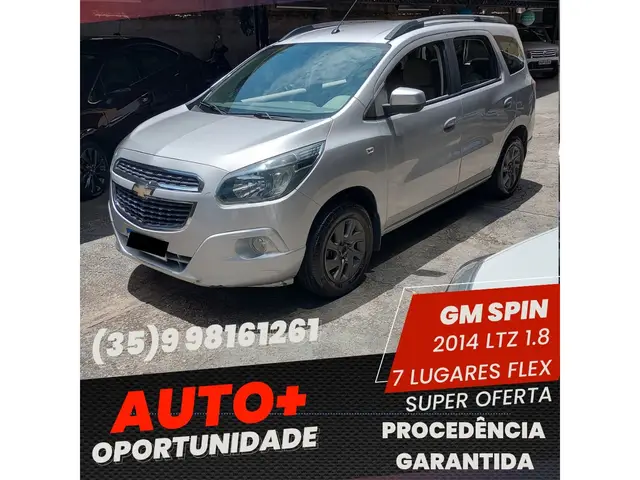Carro Chevrolet Spin 2014 Advantage 5S 1.8 (Flex) (Aut)