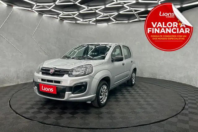 Carro Fiat Uno 2020 Attractive 1.0 8V (Flex) 4p