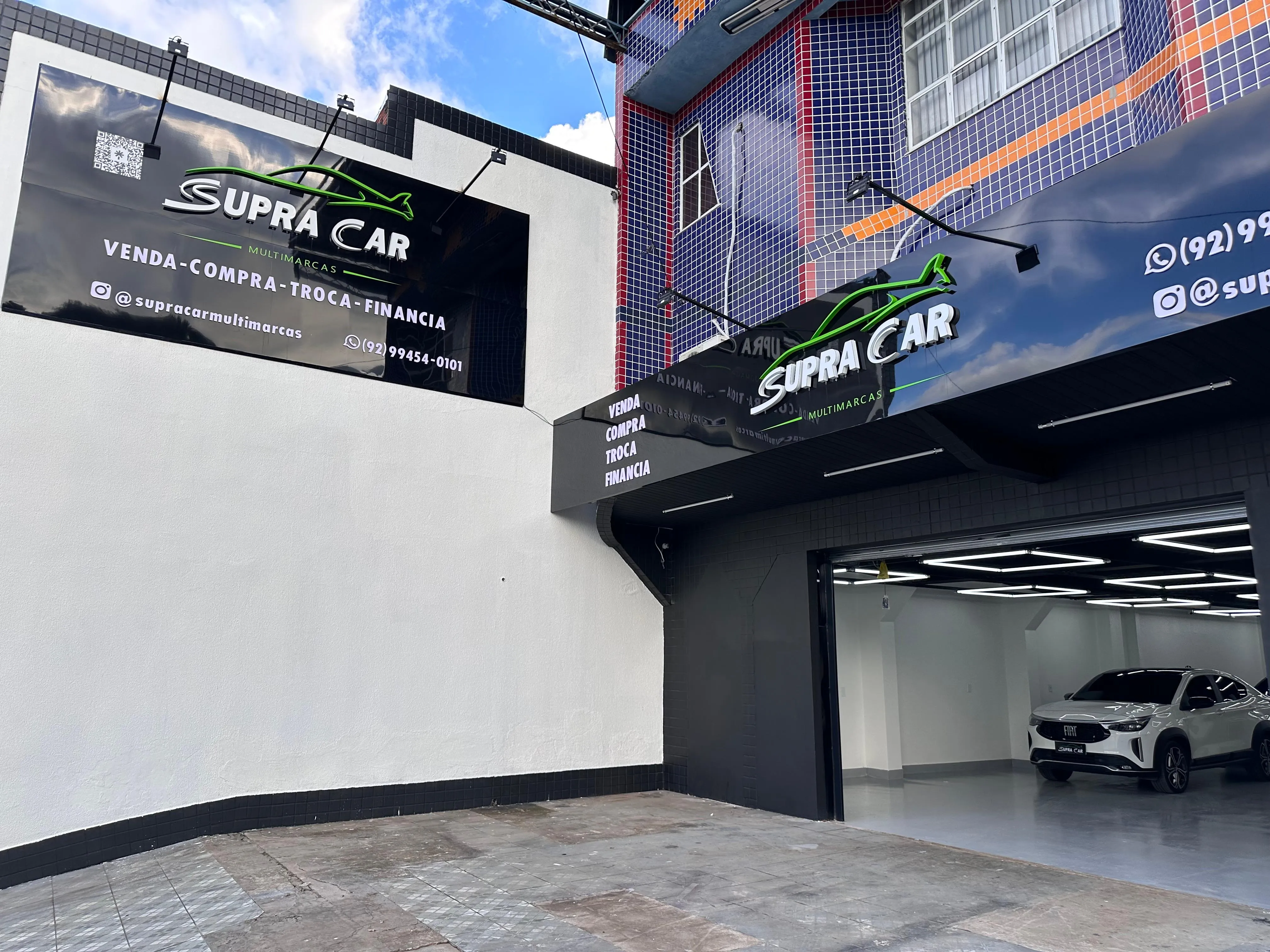 Fachada da loja Veículos à venda em SUPRA CAR MULTIMARCAS - Manaus - AM | Mobiauto