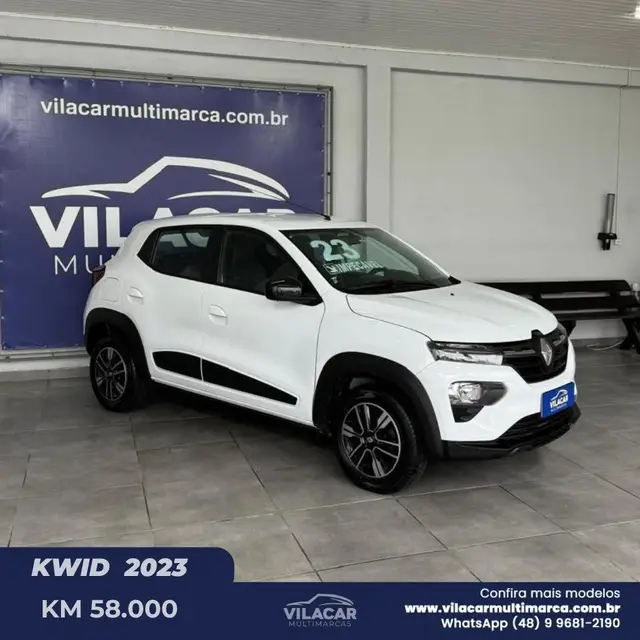 Carro Renault Kwid 2023 Intense 1.0 12v SCe (Flex)