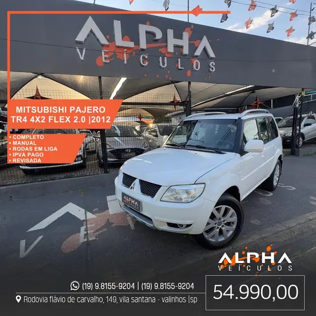 Carro Mitsubishi Pajero TR4 2012 2.0 16V 4x2 (Flex)