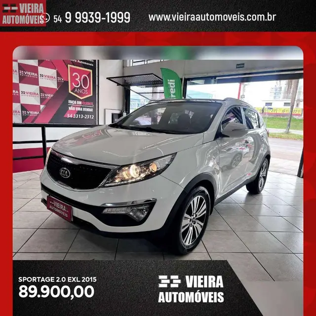 Carro Kia Sportage 2015 EX 2.0 (Flex) (Aut) P584