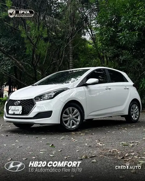 Carro Hyundai HB20 2019 1.6 Comfort Plus (Flex)