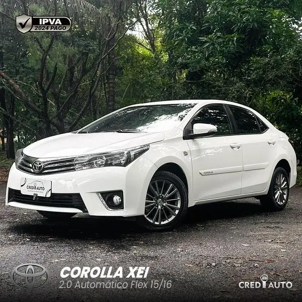 Carro Toyota Corolla 2016 2.0 XEi Multi-Drive S (Flex)