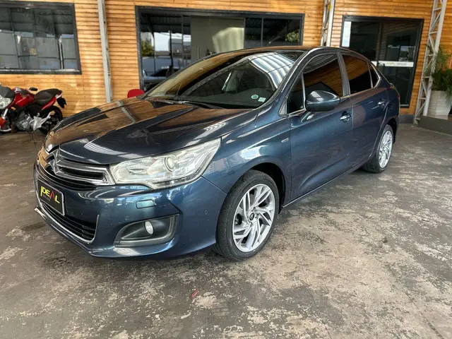 Carro Citroën C4 Lounge 2014 Exclusive 1.6 THP (Aut)