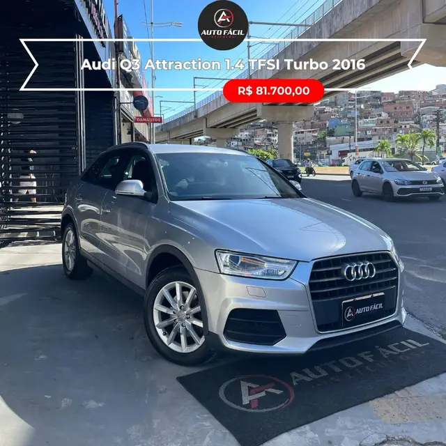 Carro Audi Q3 2016 1.4 TFSI Ambiente S Tronic