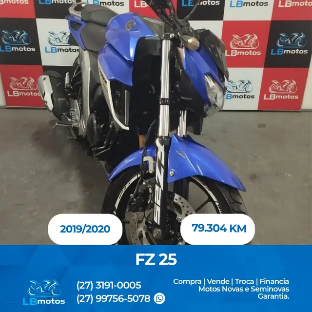 Moto Yamaha YS 250 Fazer 2020 ABS
