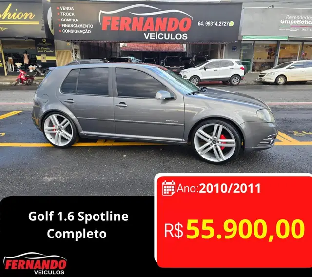 Carro Volkswagen Golf 2011 Sportline 1.6 VHT Ltd Edition