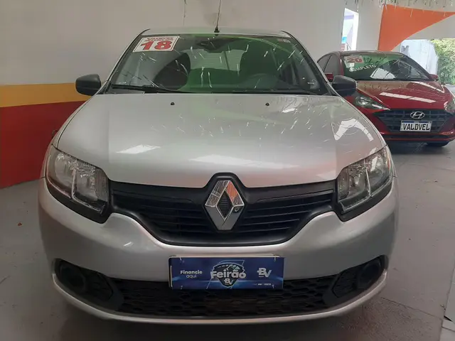 Carro Renault Sandero 2018 Authentique 1.0 12V SCe (Flex)