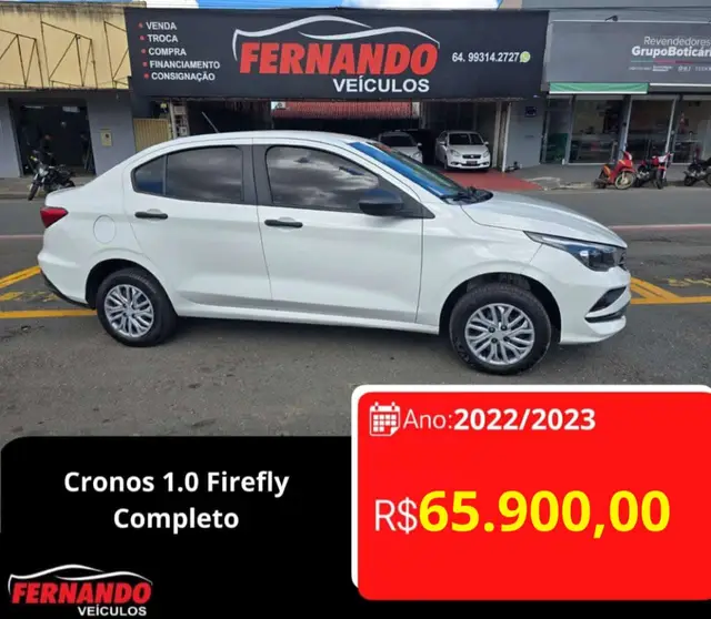 Carro Fiat Cronos 2023 1.0 (Flex) MT