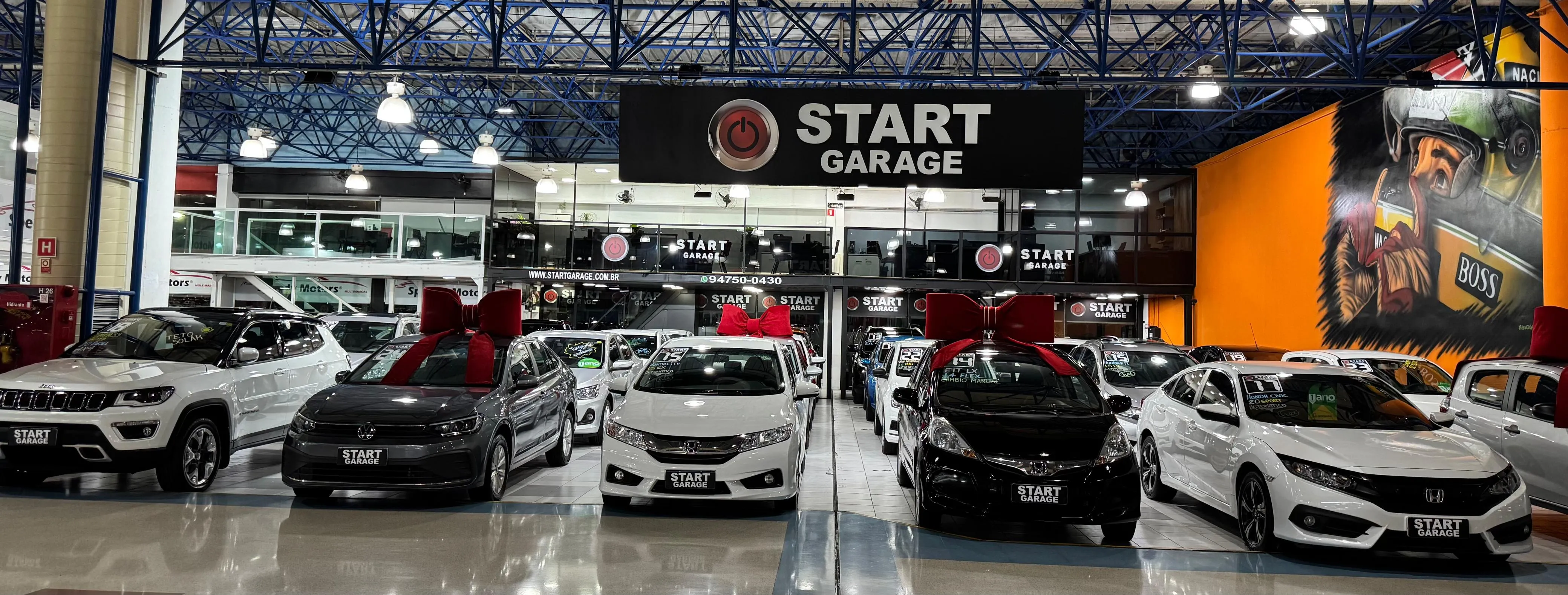 Fachada da loja Veículos à venda em Start Garage - Santo André - SP | Mobiauto