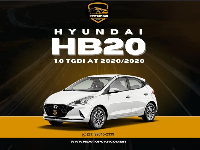 Hyundai HB20 1.0 Diamond Turbo (Aut) (Flex)