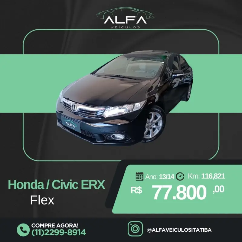 Honda Civic New  EXR 2.0 i-VTEC (Aut) (Flex)