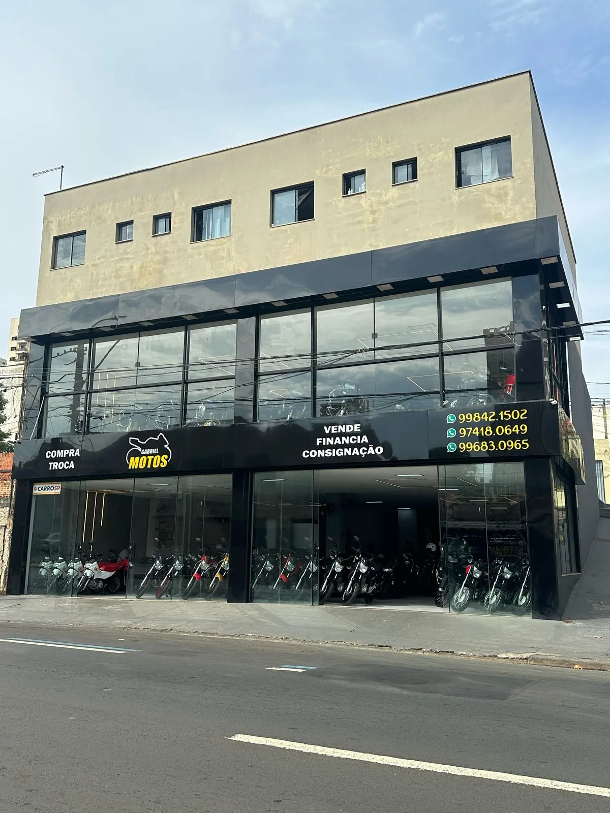 Fachada da loja Veículos à venda em GABRIEL MOTOS - Piracicaba - SP | Mobiauto