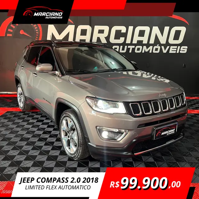 Carro Jeep Compass 2018 2.0 Limited (Aut) (Flex)