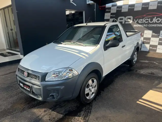 Carro Fiat Strada 2019 Hard Working 1.4 (Flex) (Cabine Simples)