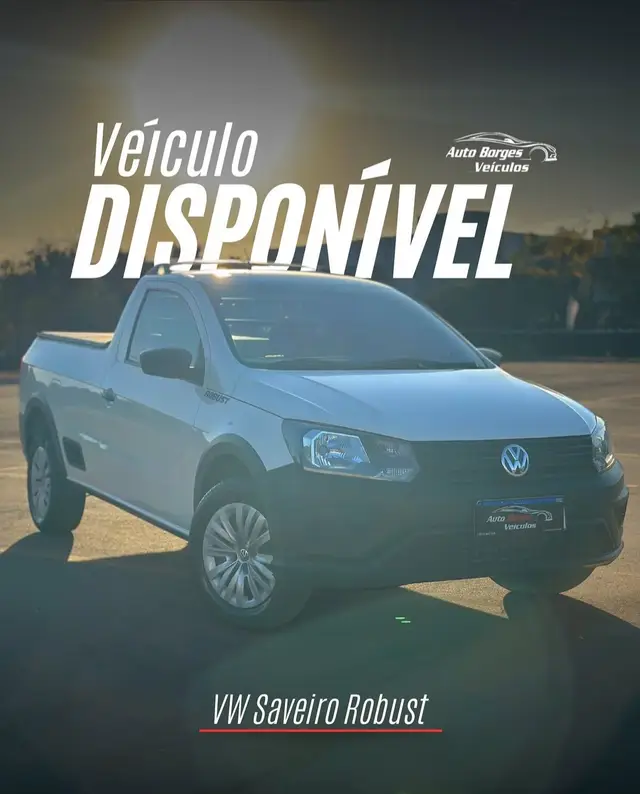 Carro Volkswagen Saveiro 2021 Robust 1.6 MSI CS (Flex)