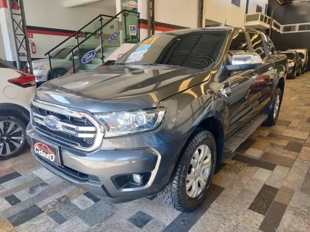 Carro Ford Ranger Cabine Dupla 2021 XLT 3.2 Turbodiesel 20V 4x4 (Aut)