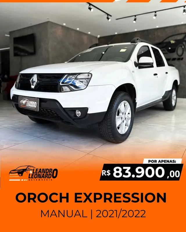 Carro Renault Duster Oroch 2022 1.6 16V SCe Dynamique (Flex)