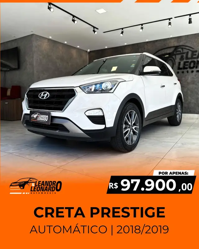 Carro Hyundai Creta 2019 Prestige 2.0 (Aut) (Flex)