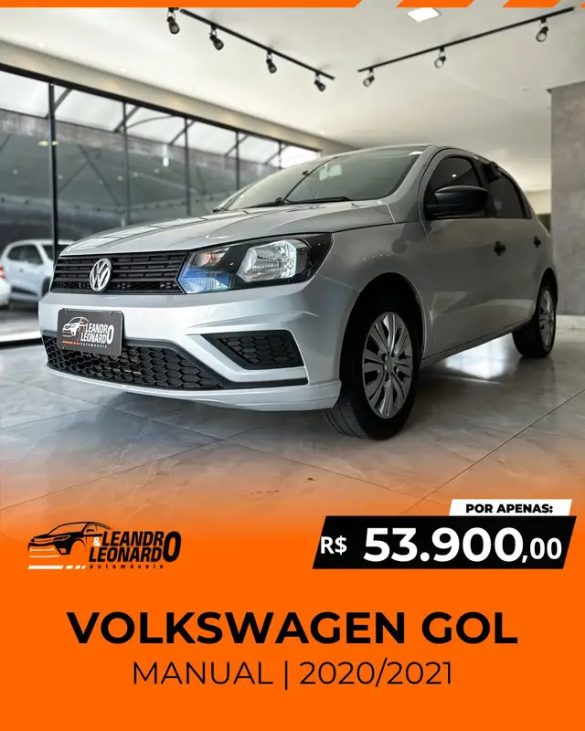 Carro Volkswagen Gol 2021 1.6 (Flex)
